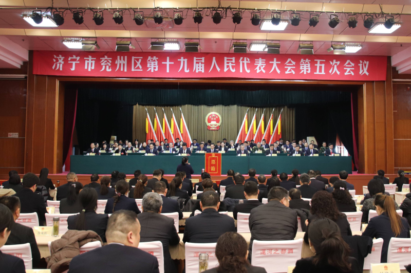 区十九届人大五次会议胜利闭幕